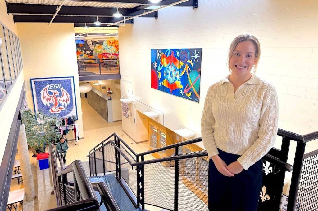 Pier-Maude Lachance, vice-principal at Gabrielle-Roy School, for French-language students. (Tom Zillich/Surrey Now-Leader)