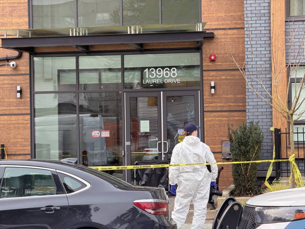 The Integrated Homicide Investigation Team is investigating an early-morning shots fired incident at a home in the 13900-block of Laurel Drive in Surrey. (1st Due Media/Contributed to Peace Arch News)